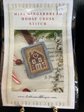 Mini Gingerbread House across Stitch