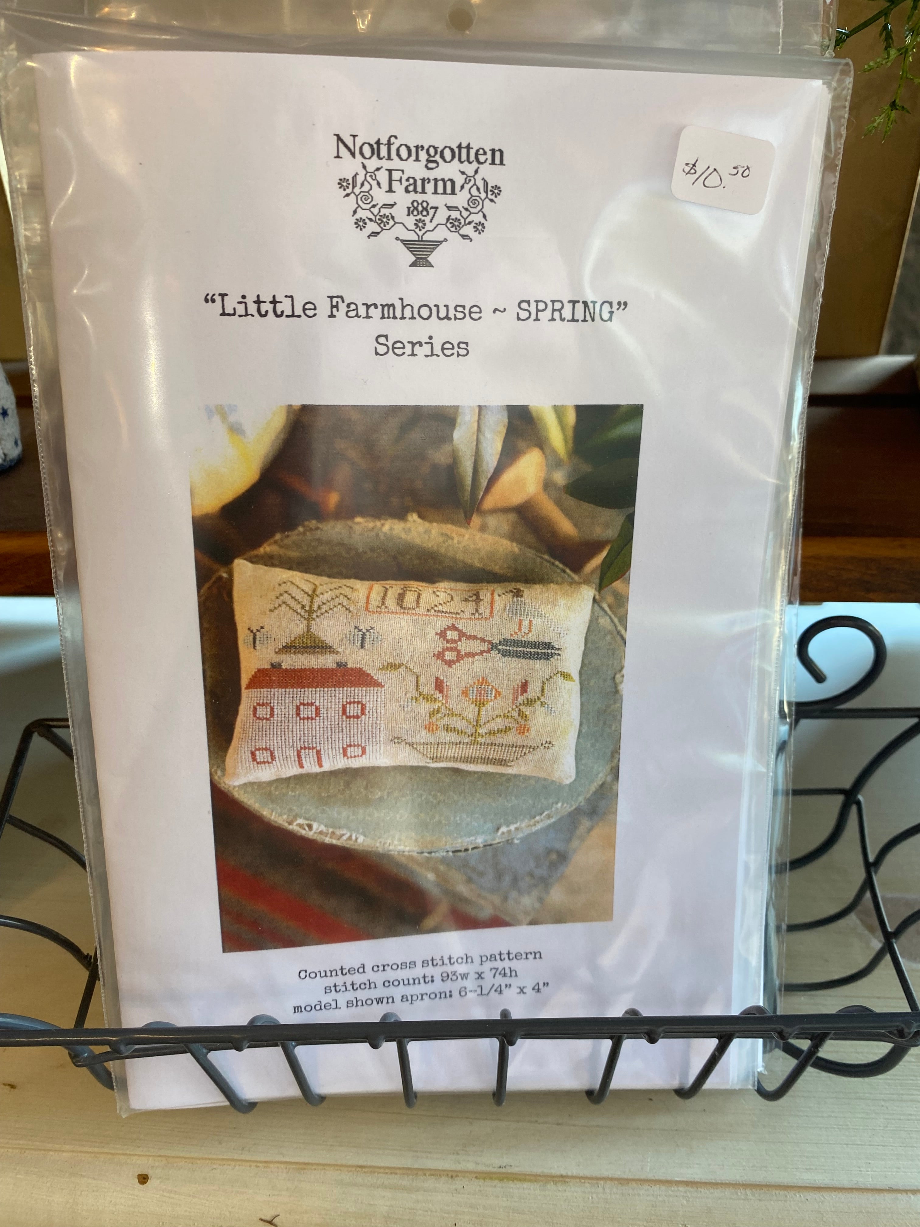 Little Farmhouse- Spring Series Cross Stitch Pattern